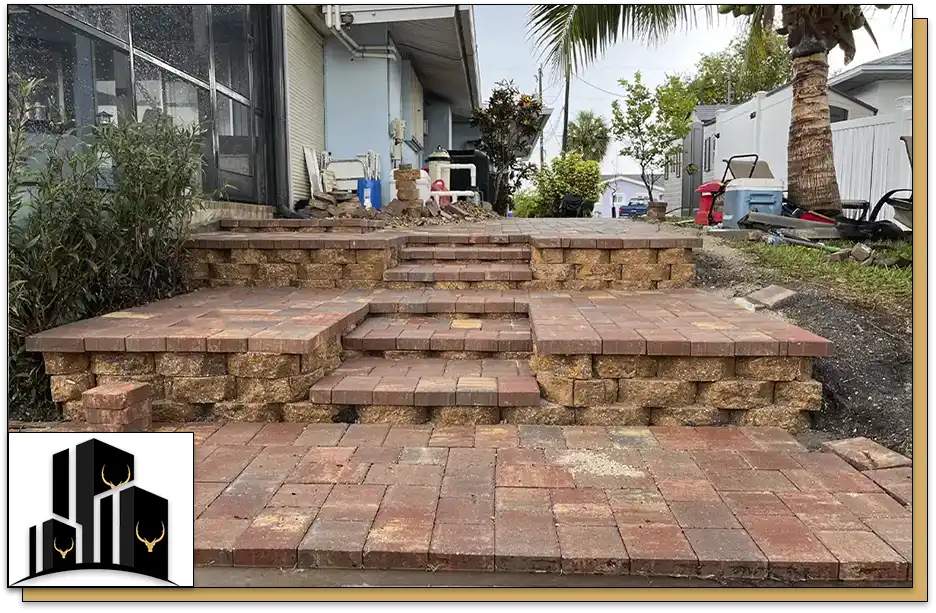 paver stairs