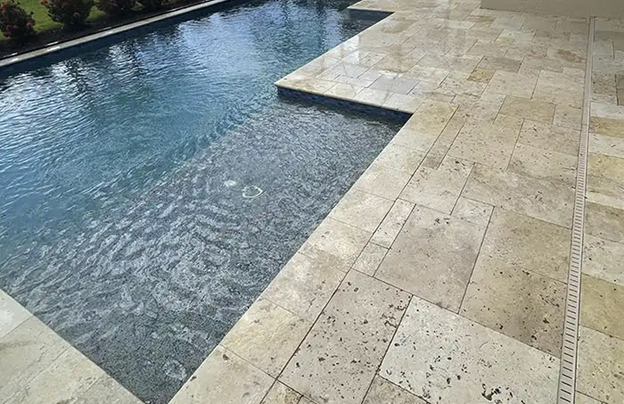 pool deck