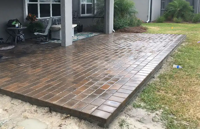 pressure washing